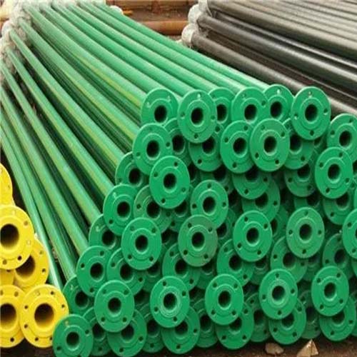 山南涂塑钢管的施工